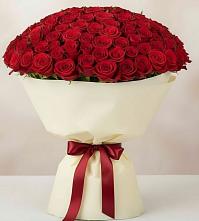 Букет 101 Красная роза Милано в городе Шелехов