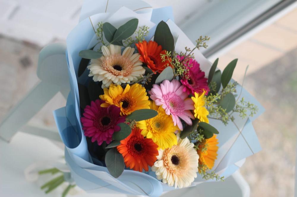 Букет цветов из: Герберы в городе Шелехов