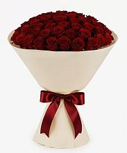 Букет 101 Бордовая роза Блэк Бакарра в городе Шелехов