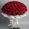 Букет 101 Красная роза Блэк Мэджик в городе Шелехов