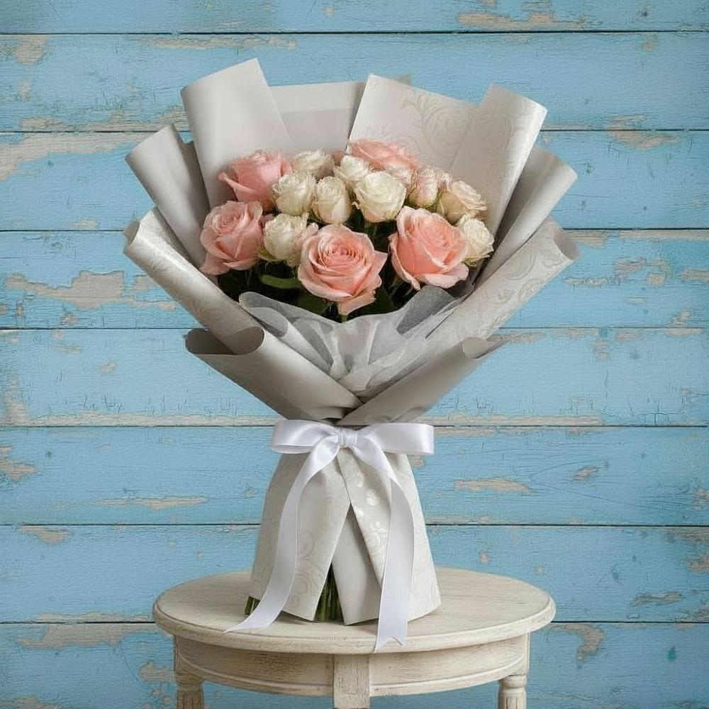 Букет цветов из: Розы в городе Шелехов