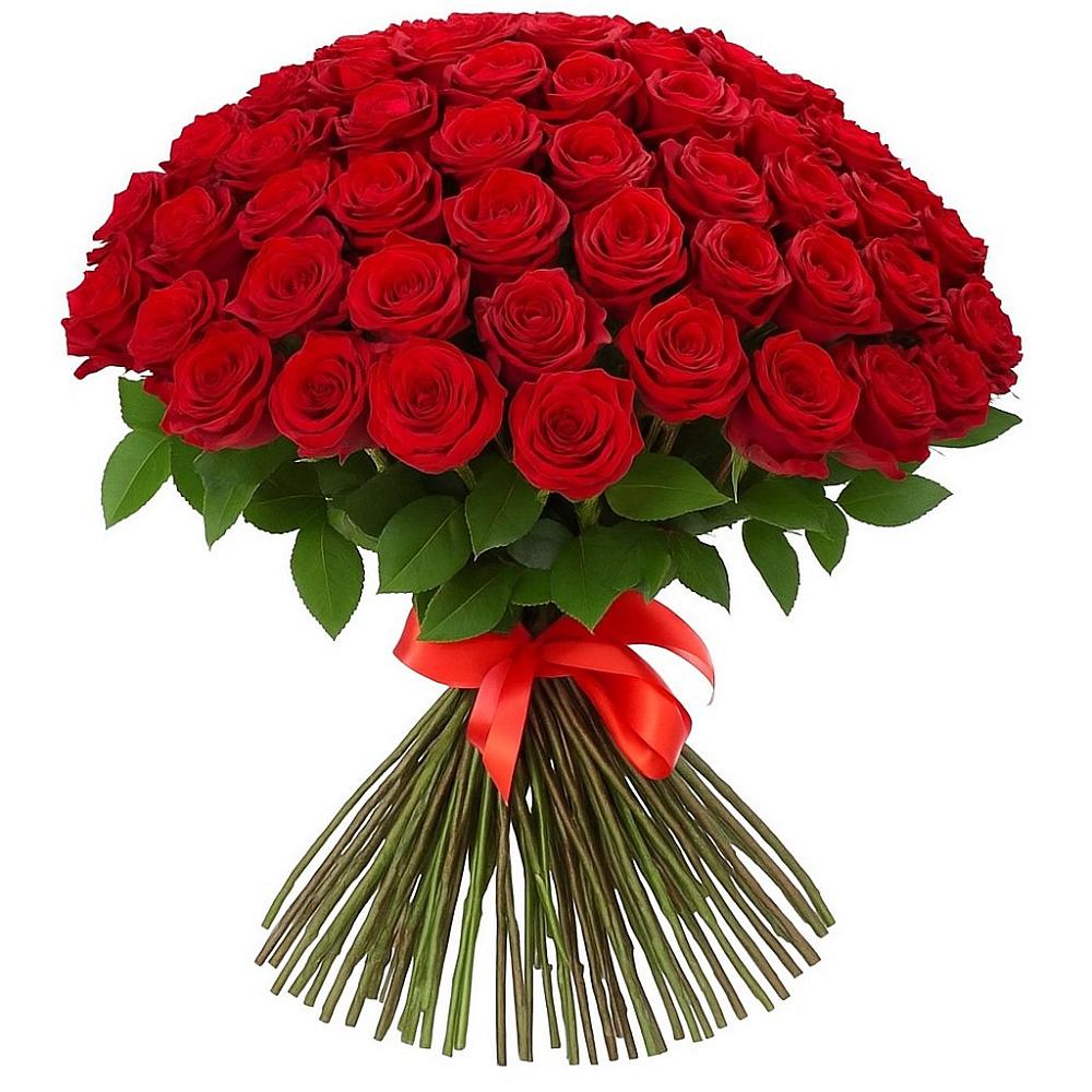 Букет Красные розы Блэк Меджик в городе Шелехов