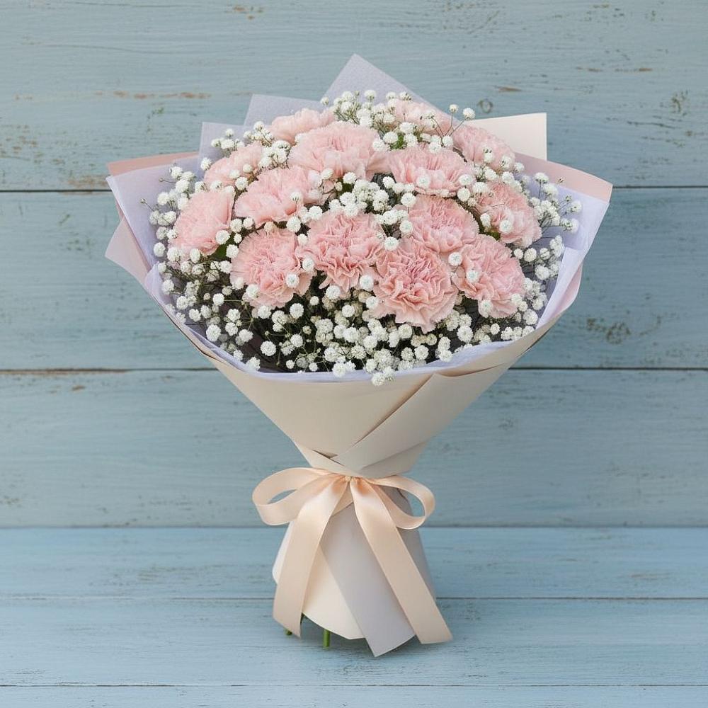 Букет цветов из: Гвоздики в городе Шелехов