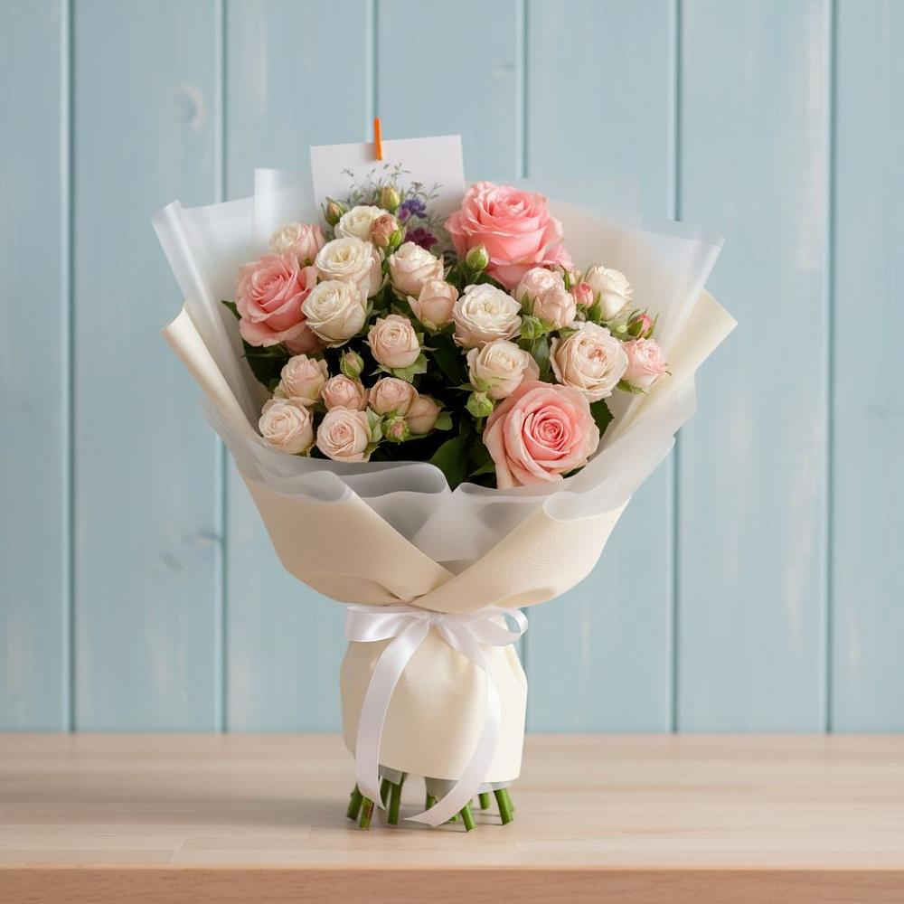 Букет цветов из: Розы в городе Шелехов