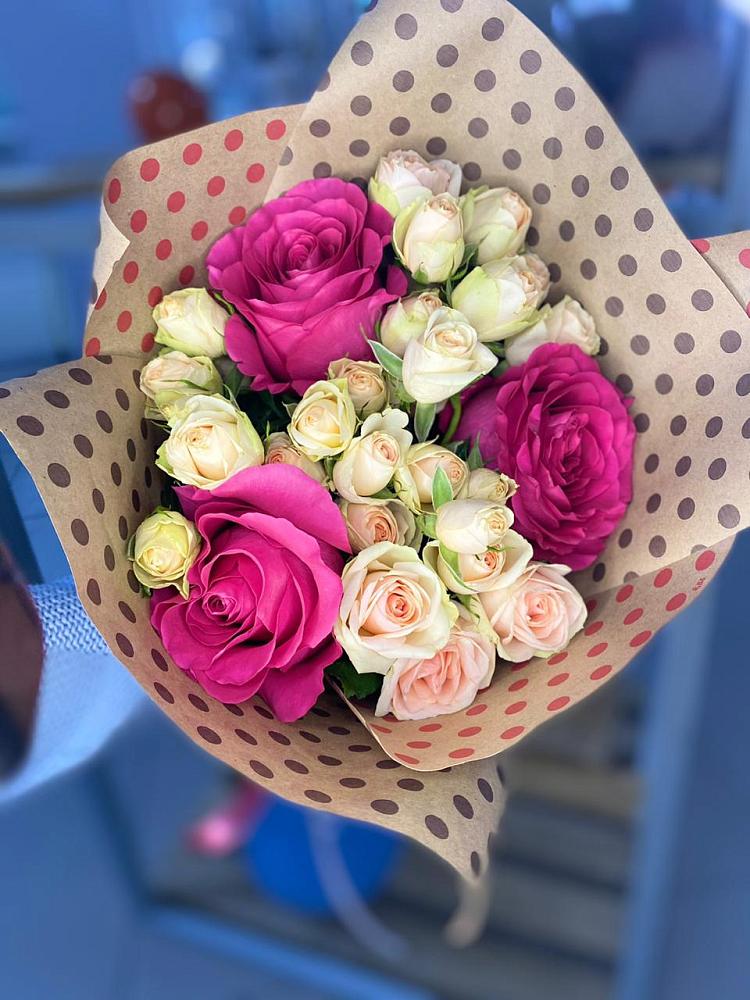 Букет цветов из: Розы в городе Шелехов