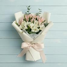 Букет цветов из:  Альстромерии в городе Шелехов