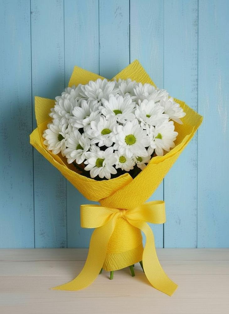 Букет цветов из: Хризантемы в городе Шелехов