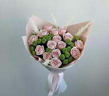 Букет цветов из:  Розы и Хризантемы в городе Шелехов