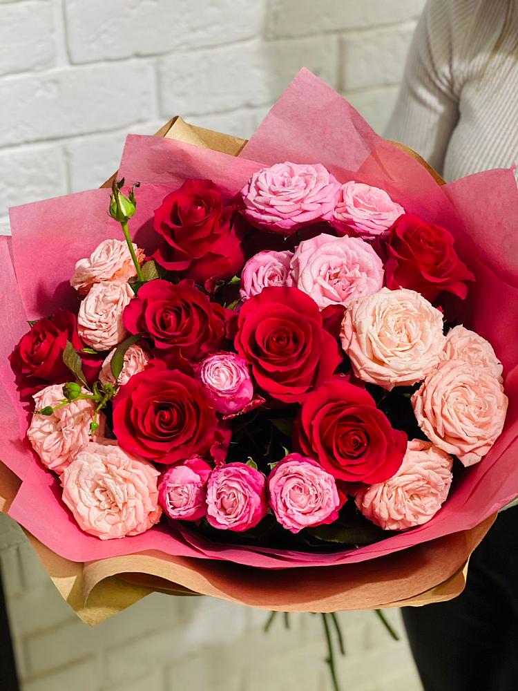 Букет цветов из: Розы в городе Шелехов