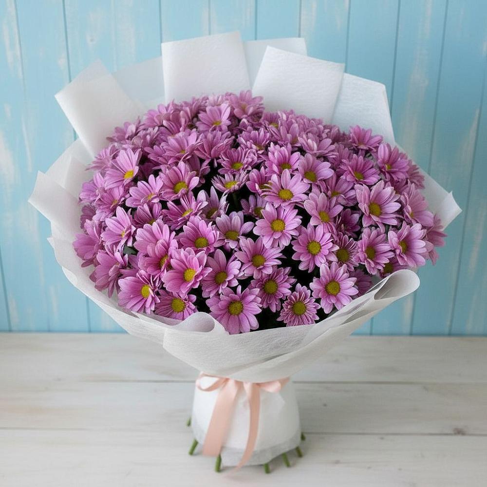 Букет цветов из: Хризантемы в городе Шелехов