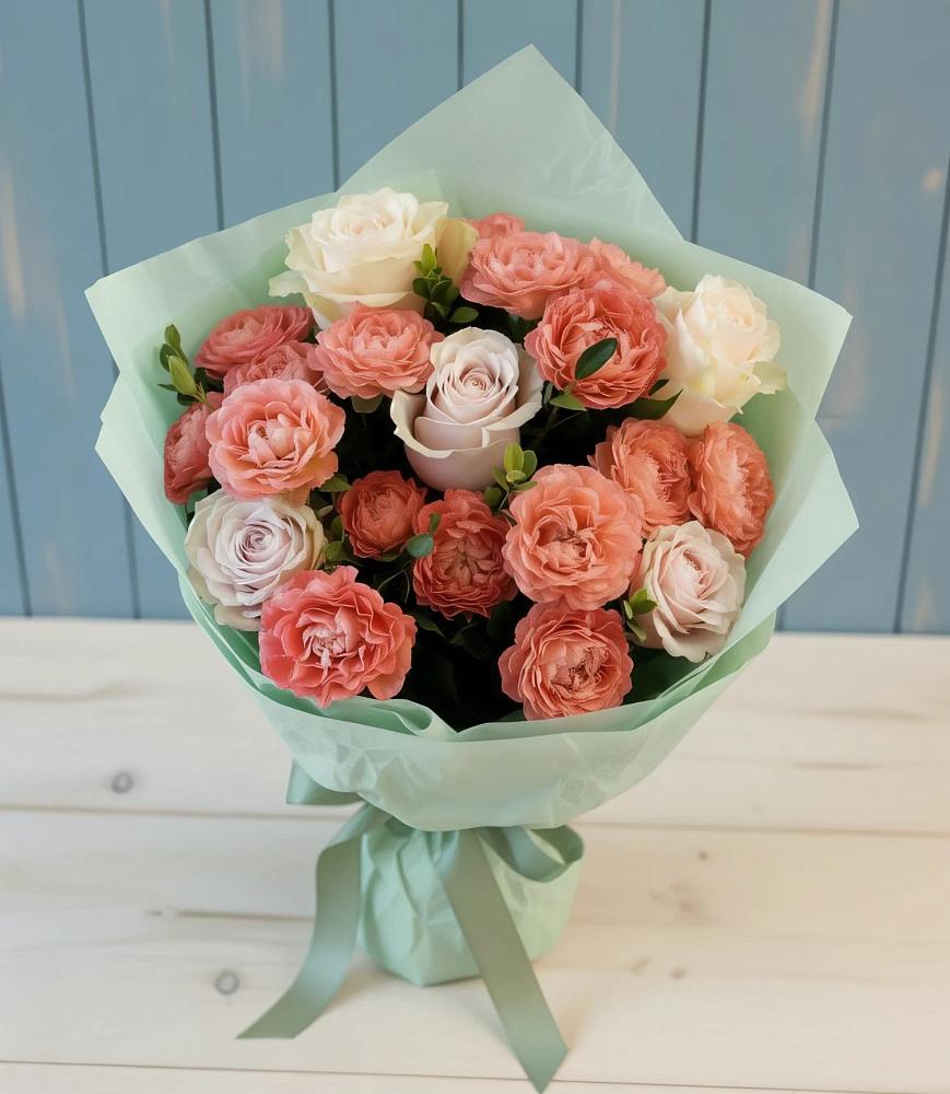 Букет цветов из: Розы в городе Шелехов