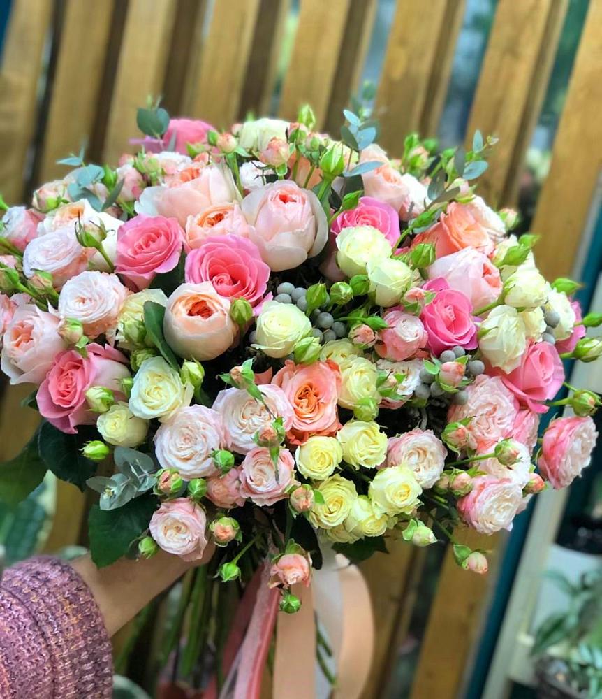 Букет цветов из: Розы в городе Шелехов