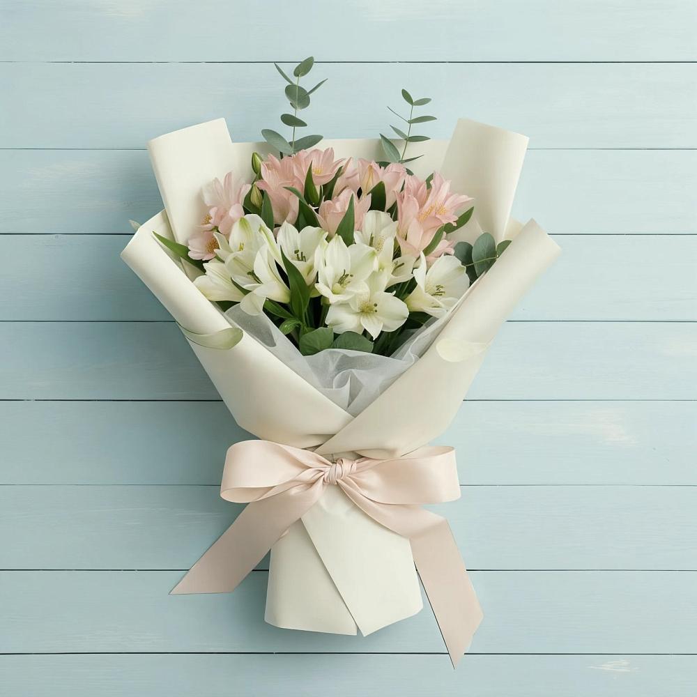 Букет цветов из: Альстромерии в городе Шелехов