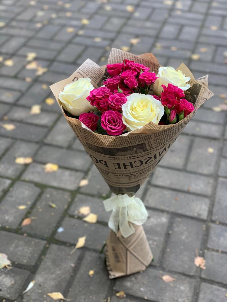 Букет цветов из: Розы в городе Шелехов