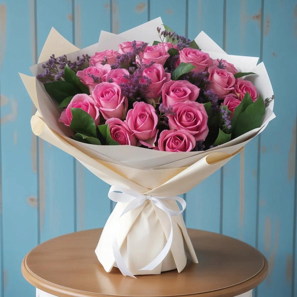 Букет цветов из: Розы в городе Шелехов