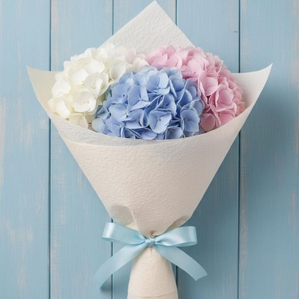 Букет цветов из: Гортензия в городе Шелехов